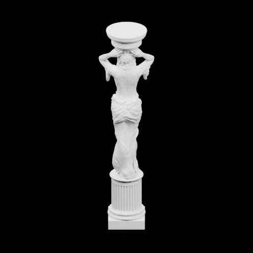 Статуя с вазой