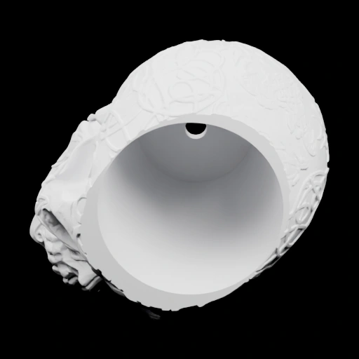 Круглая воронка с краями