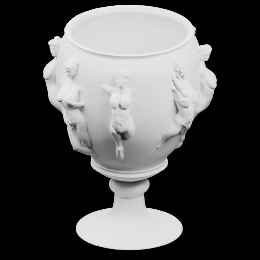 Гоблет с фигурами