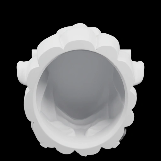 Декоративная форма с вырезом