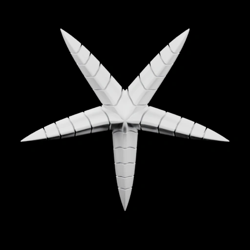 Звезда с выступами