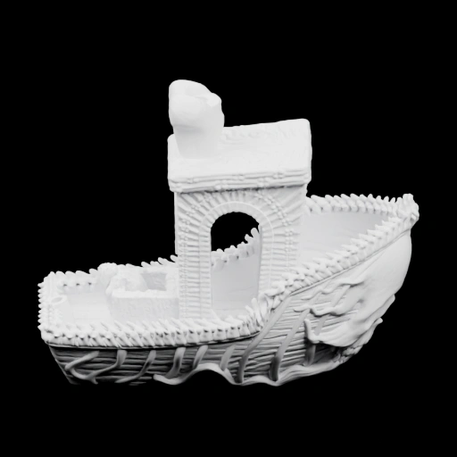 Корабль с надстройкой