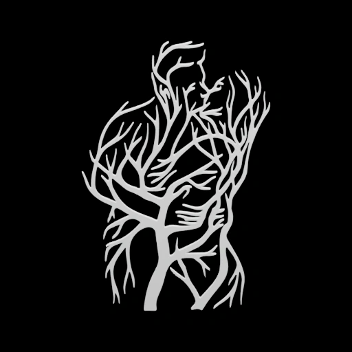 Абстрактная ветвистая форма