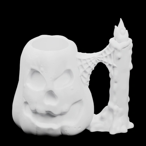 Тыквенный декоративный элемент