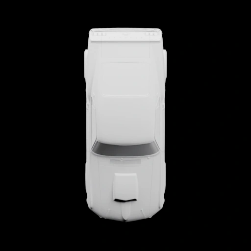 Кузов автомобиля с центральной полосой