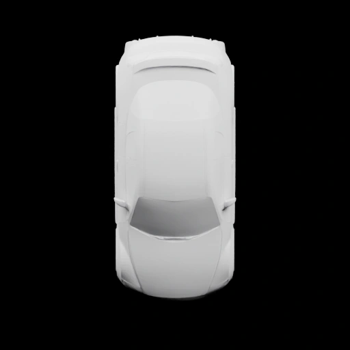 Автомобиль с вид сверху