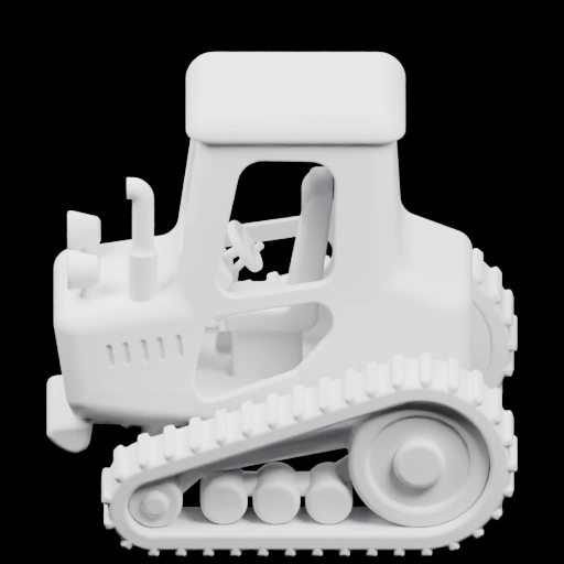 Трактор с гусеницами