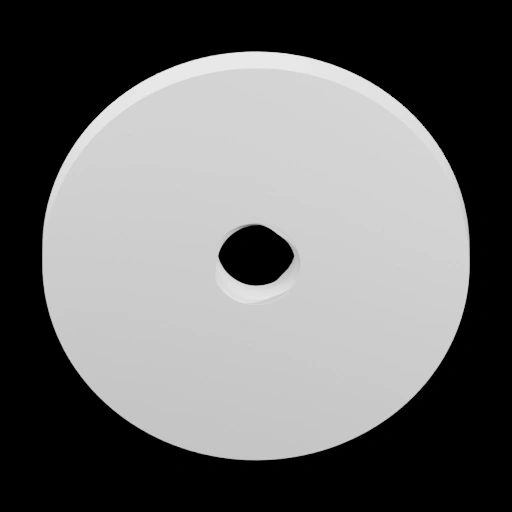 Круглая деталь с отверстием