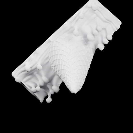 Декоративная подставка для мороженого