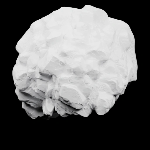 Глыза с неровной поверхностью