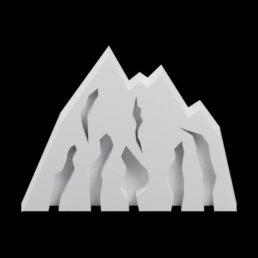 Горная форма ключевого держателя