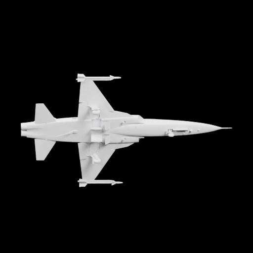 Истребитель с крыльями