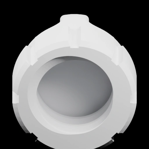 Круглая деталь с отверстием