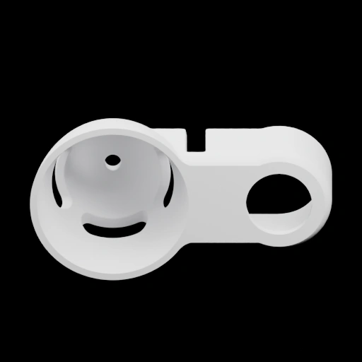 Круглая деталь с отверстием