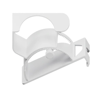 Держатель с полукруглой опорой и зубчатой дугой