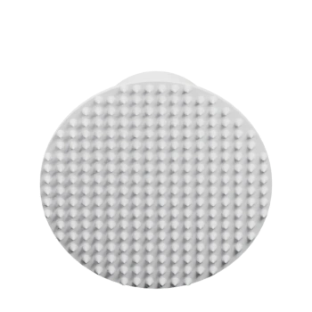 Круглая пластина с рельефными выступами для массажа или теста поверхности