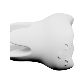 Мыльница в форме зуба с боковыми точками