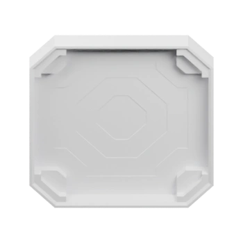 Квадратный лоток с закрученным узором