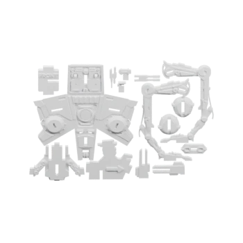 Версия набора деталей на рамке без внешней окантовки