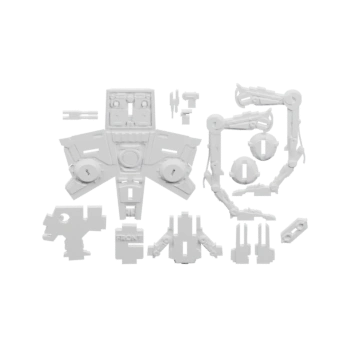 Ранняя версия набора деталей на рамке для сборки