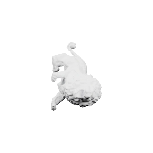 Фигурка идущего льва