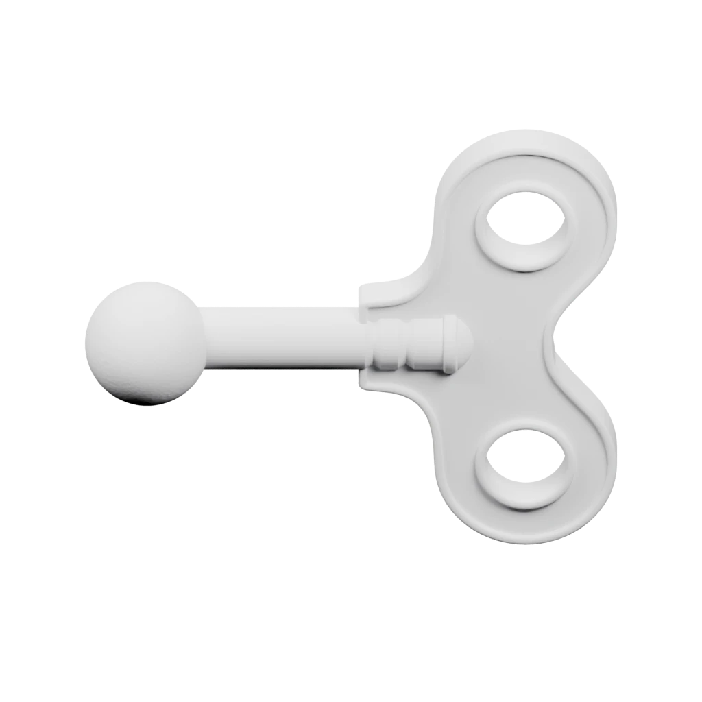 Гибкая стимпанк рука (ключ)