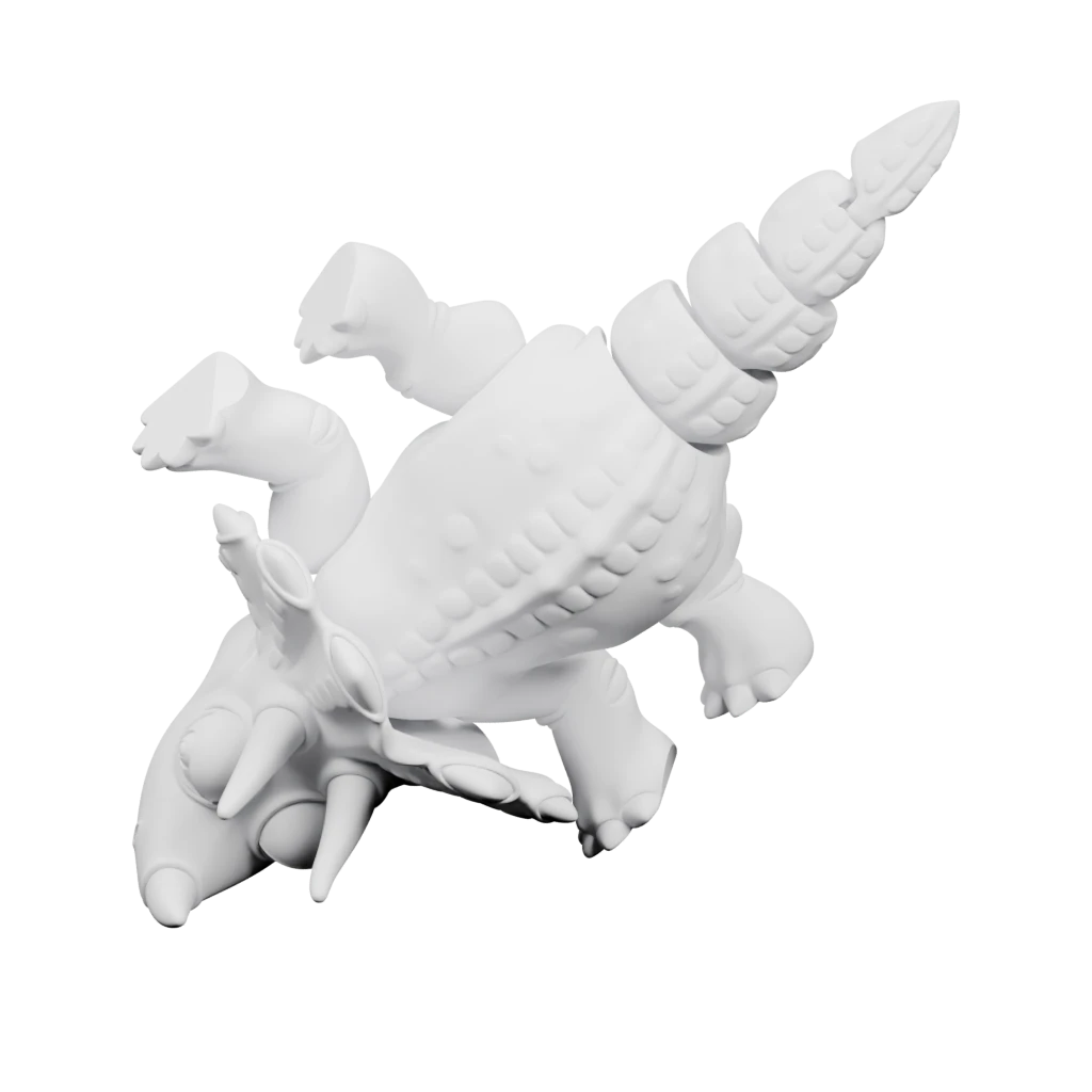 Гибкий трицератопс