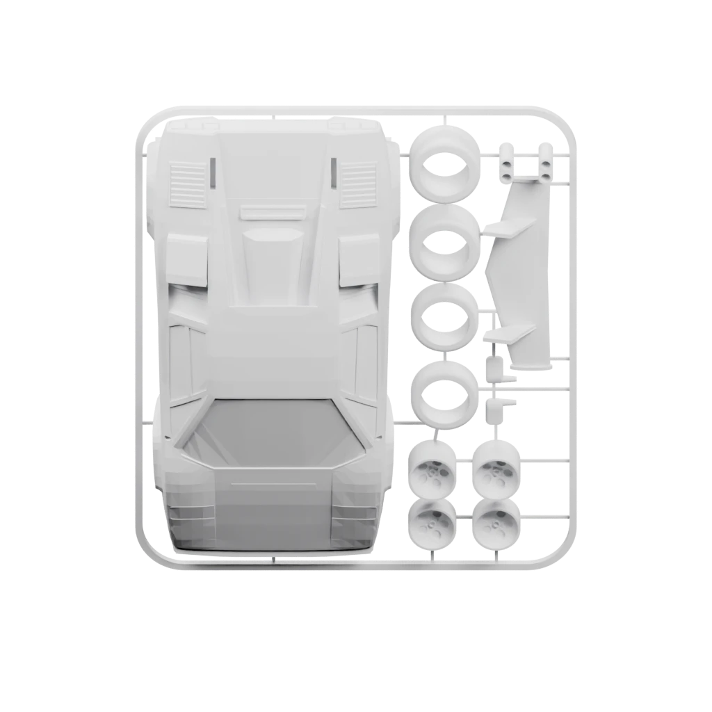 Lamborghini Countach Kit Card