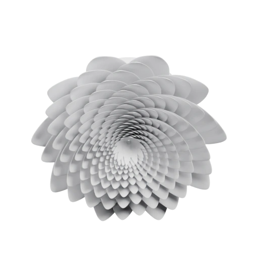 Лотос (низкополигональный)