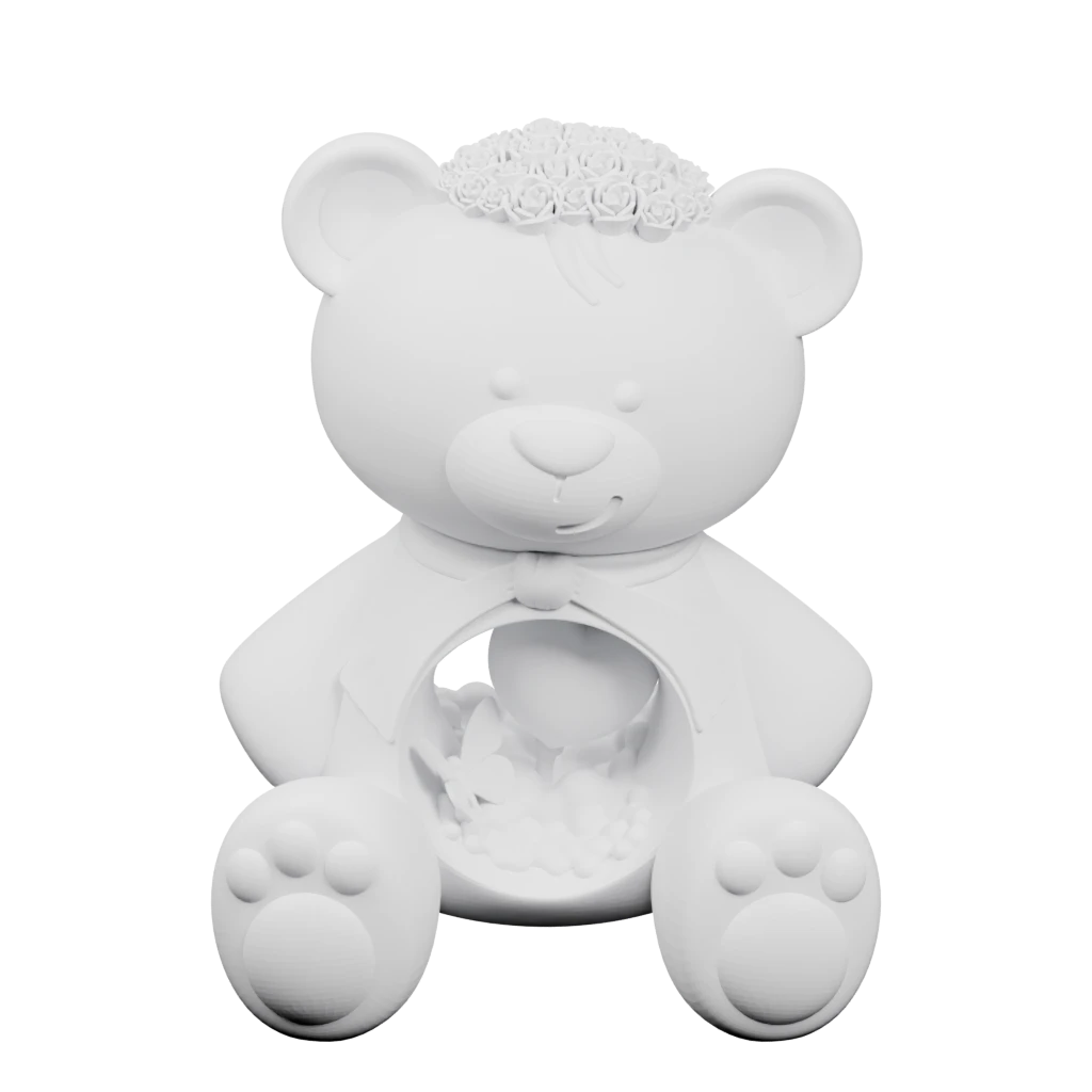 Медведь (красный)