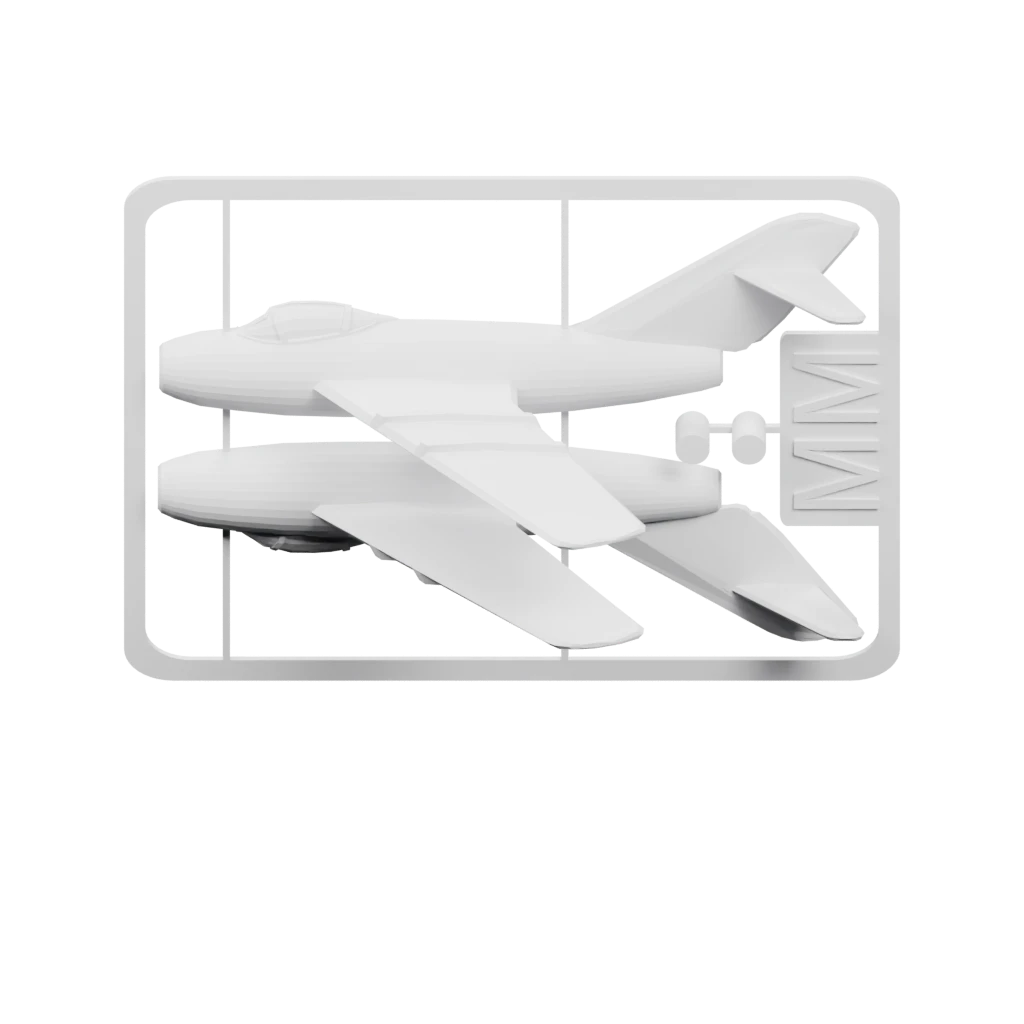 MiG-15 kit card