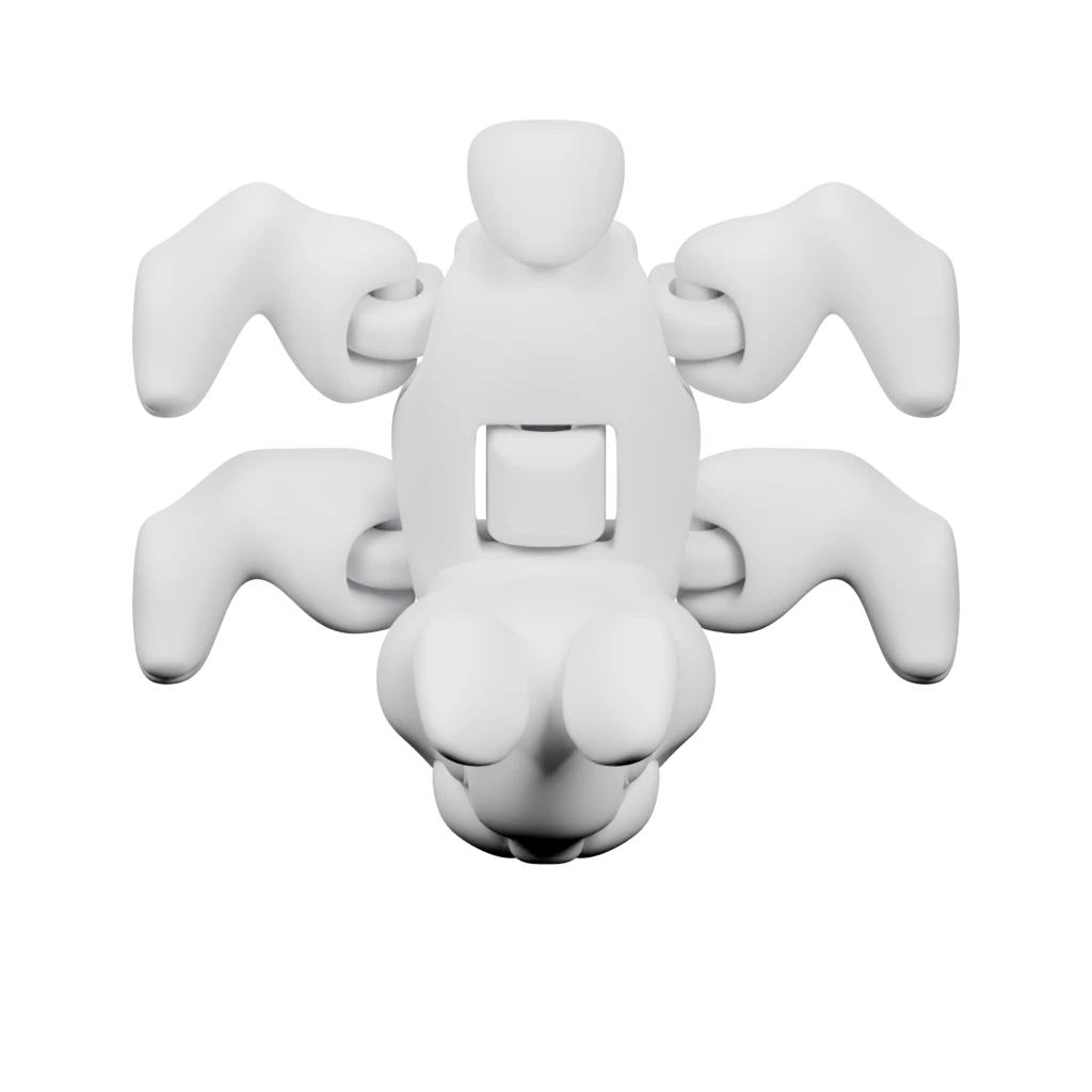 Милый гибкий кролик